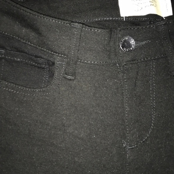 RACHEL ROY Black DENIM skinny jeggings - Picture 5 of 8
